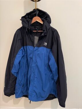 Karrimor Men’s Blue & Black Waterproof Raincoat